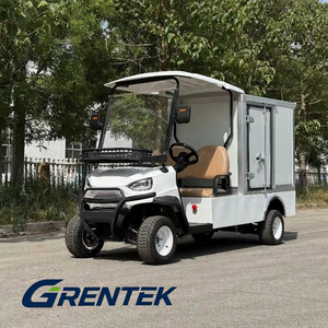 Voiturette de golf GRENTEK Comfort 2 places, électrique, ergonomique, pour une conduite relaxante sur les terrains de golf et les chemins non publics - Product Image 1