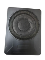 Subwoofer audio de voiture compact de 10 pouces, 600W, amplificateur intégré sous le siège, boîte de montage pour camion, kit de câblage, modèle