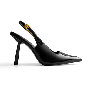 Escarpins à Talons Aiguilles Effilés Blancs Creux, Sandales à Talons Hauts pour Femmes, Chaussures Personnalisées Grande <span class=keywords><strong>Taille</strong></span> pour Dames 7cm/9cm - Product Image 2