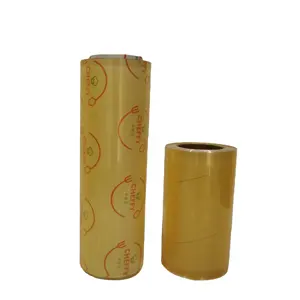 Factory Sale Plastic Food Grade Stretch Packaging Film PVC Cling Film