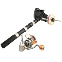 Newbility Filature Spouleur Portable En Aluminium Bobine Machine de Système de Ligne de Pêche De Bobine Enrouleur