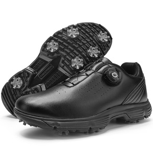 Chaussures de <span class=keywords><strong>golf</strong></span> en cuir de haute qualité pour hommes, respirantes, confortables, antidérapantes, imperméables, personnalisables, Zapatillas Hombre Outdoor - Product Image 3