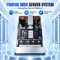 Untuk Server Rak IBM Power System S824 8286-42A 4U Prosesor POWER8 Enterprise UNIX Mesin Kecil