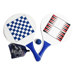Juego <span class=keywords><strong>de</strong></span> Raquetas <span class=keywords><strong>de</strong></span> Playa <span class=keywords><strong>de</strong></span> Madera Económicas, 2 Raquetas con 1 Pelota, Raqueta <span class=keywords><strong>de</strong></span> <span class=keywords><strong>Tenis</strong></span> <span class=keywords><strong>de</strong></span> Playa para Niños y Adultos, Juguetes, Regalos Promocionales <span class=keywords><strong>de</strong></span> Fábrica - Product Image 5
