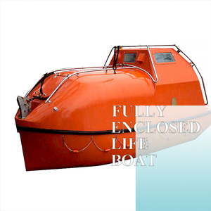 Bateau de sauvetage en fibre de verre entièrement fermé, auto-redressant, ultra-grande capacité (80 personnes, 8,5 m) - Product Image 6