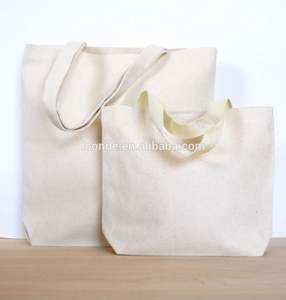 Bolsa de conferencia con estampado de lona natural con logotipo - Product Image 3