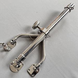March 304 / 316 Stainless Steel 39mm, outtrigger basis Wishbone dapat disesuaikan Aksesori perahu perangkat keras laut pemegang joran pancing - Product Image 1