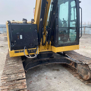 Meilleure vente aux États-Unis pour une excavatrice sur chenilles d'occasion de 10 tonnes avec moteur et boîte de vitesses pour travaux de construction en stock - Product Image 1