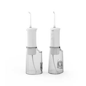 Irrigateur <span class=keywords><strong>oral</strong></span> sans fil étanche 300ML grand réservoir IPX7 avec 360 ° buse Rotation eau Pick dents Flosser Rechargeable - Product Image 3