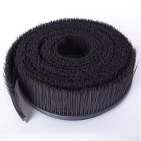 Brosse à bande souple en nylon Zhenxingda ZXD-S-001 pour véhicules utilitaires, 2 longueurs de poils, qualité industrielle, flexible