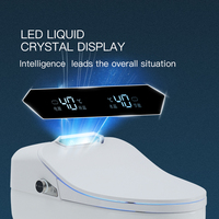 Design japonais haut de gamme lavage automatique dernière conception buse électrique nettoyage céramique salle de bain wc siège chauffé toilette intelligente