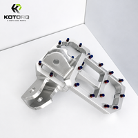 KOTORQ Repose-pieds CNC au design bleu brûlé pour Talaria Sting R MX4, Pièces de mise à niveau pour E-Moto et Moto tout-terrain électrique