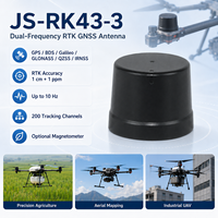 Módulo GNSS RTK Industrial Multi Constelación, Receptor de Posicionamiento de Alta Precisión con Interfaz UART I2C
