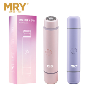 MRY <span class=keywords><strong>Mujer</strong></span> <span class=keywords><strong>Cuerpo</strong></span> Cara Depilación Mujeres Portátil Inalámbrico Mujeres Depilación Eléctrica Recortadora Señora Afeitadora Razor Bikini Trimmer - Product Image 2