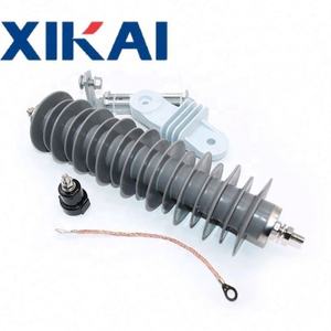 Supresor de Sobretensiones de 33kV 10kA |   Protector Contra Rayos de Alto Voltaje de Polímero con Desconectador, Cable de Tierra y Soporte de Montaje - Product Image 6