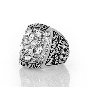 جودة عالية <span class=keywords><strong>Dallas</strong></span> رعاة البقر الرياضية كرة القدم-حلقة سبيكة الكلاسيكية الحنين بالجملة - Product Image 2