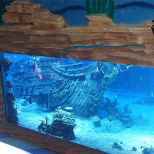 Wandmontage Acryl <span class=keywords><strong>Aquarium</strong></span> <span class=keywords><strong>Aquarium</strong></span> Aquaria & Accessoires Plastic 100% Pure Geïmporteerd Lucite 20Mm-500Mm Duurzame 0.041% - Product Image 1