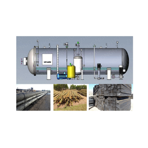 Machine <span class=keywords><strong>à</strong></span> économie d'énergie Zhongnuo <span class=keywords><strong>de</strong></span> 15 kW pour le traitement anticorrosion des poteaux en <span class=keywords><strong>bois</strong></span>, avec réservoir sous pression et garantie d'un an - Product Image 1