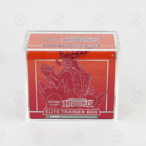 TCG Acrylic Display <b>Box</b>- & Eco-Friendly Customizable Size & Logo Desk Use - Product Image 1