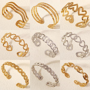 سوار ذهبي أفريقي معصم ذهبي لا يصدأ مقاوم للماء سوار خصم مجوهرات مختلطة متنوعة - Product Image 5