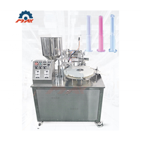 Machine de capsulage de remplissage de gel de seringue préremplie jetable en plastique automatique