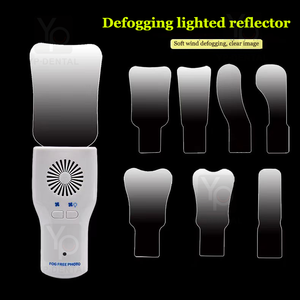 Espejo <span class=keywords><strong>de</strong></span> imagen <span class=keywords><strong>de</strong></span> desempañado automático Dental, reflectores <span class=keywords><strong>de</strong></span> acero inoxidable, fotografía intraoral sin niebla, 4 Uds., espejos, potencia Manual - Product Image 2