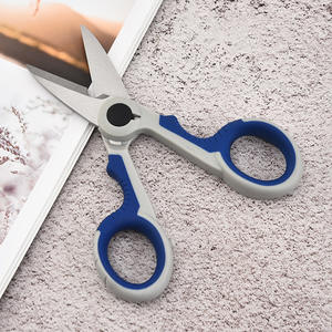 फैक्टरी प्रत्यक्ष बिक्री बहुउद्देशीय उपकरण कैंची फाइबर ऑप्टिक कैंची स्टेनलेस स्टील वायर केबल कटर मछली पकड़ने की रेखा कैंची - Product Image 5