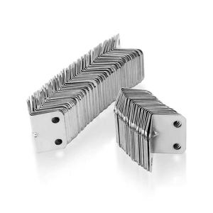 Support d'angle épaissi en acier inoxydable 304, connecteur de support d'étagère en forme de L à 90 degrés avec finition brossée - Product Image 4