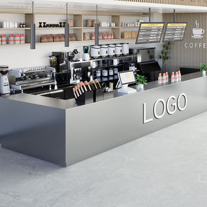 Konter <span class=keywords><strong>Bar</strong></span> kopi Kustom Pabrik & peralatan dapur komersial solusi penuh untuk proyek Hotel restoran toko teh susu <span class=keywords><strong>bar</strong></span> - Product Image 1