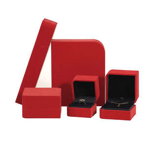 Factory Wholesale Price High Quality Jewelry Bags and <b>Boxes</b> Wedding <b>Ring</b> Display Box Earring Pendant Packaging Box - Product Image 1