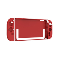 Coque de protection rigide en PC + TPU colorée à design divisé, anti-rayures et dockable pour accessoires de jeu Nintendo Switch 2