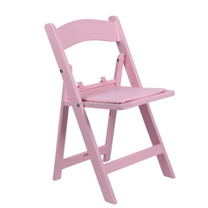 Chaise pliante moderne pour enfants, portable, pour <span class=keywords><strong>jardin</strong></span>, restaurant, parc, blanche, <span class=keywords><strong>en</strong></span> résine <span class=keywords><strong>plastique</strong></span> Wimbledon - Product Image 2