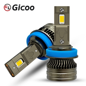 Ampoules LED pour phares de voiture K15 12V 24V H1 H3 H4 H7 H11 9005 9006, feux antibrouillard, mini taille, petit ventilateur, éclairage automobile pour voiture Canbus - Product Image 5