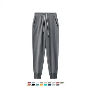 360GSM French Terr Spot Wholesale High Quality Plain Sports Pants Men's Casual Sweatpants Custom Logo Jogger Set Unisex