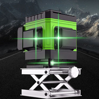 Prix usine haute précision LD 4D vert auto-nivelant 360 degrés Horizontal Vertical 16 lignes niveau Laser 4d compteur de niveau laser