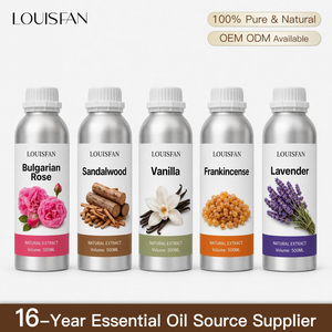 Huile Essentielle Biologique Personnalisée 500ml pour Aromathérapie : Huiles de Rose, Lavande, Arbre à Thé, Menthe Poivrée, Jasmin, Citron – Huile Essentielle Pure - Product Image 1