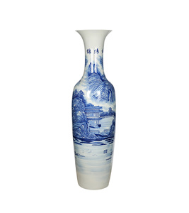 Jingdezhen Home Decors Ceramics Customized <strong>Chinese</strong> Ceramic Floor Flower <strong>Vase</strong> Big Size <strong>Vase</strong> Floor to Ceiling Porcelain <strong>Vase</strong> - Product Image 3