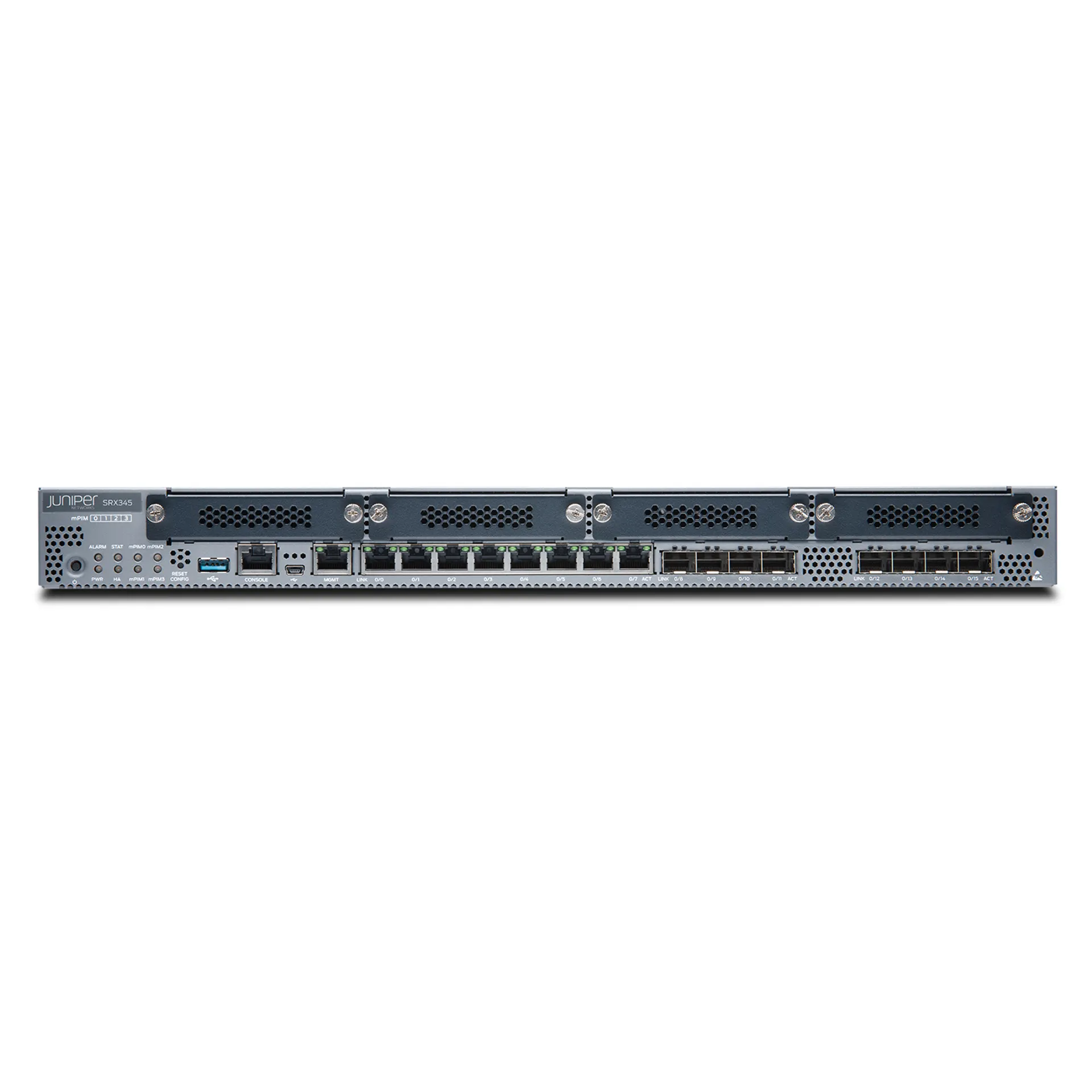 SRX340ไฟร์วอลล์จูนิเปอร์วอลล์ SRX345องค์กร SRX345-SYS-JB VPN