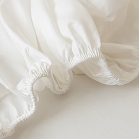 Parure de draps ajustés imperméables en polyester, couleur unie, style américain, 200 fils, écologique, pour l'été, literie domestique