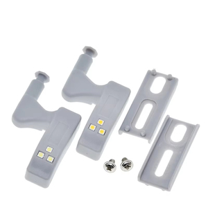 सार्वभौमिक आंतरिक हिंग एलईडी सेंसर लैंप 0.<span class=keywords><strong>3</strong></span> डब्ल्यू कैबिनेट वार्डरोब अलमारी दरवाजा <span class=keywords><strong>3</strong></span> लीड्स नाइट लाइट ऑटो स्विच ऑन/ऑफ बल्ब - Product Image 3