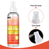 Vente en gros d'extensions de cheveux spray de colle et dissolvant pour perruques en dentelle ruban adhésif pour enlever les perruques grande taille dissolvant adhésif de liaison