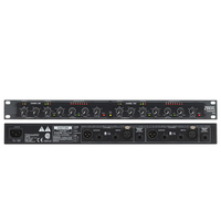 Compresseur/Gateur double canal 266XL avec suppression de rétroaction électronique professionnelle Dbx pour égaliseur graphique audio
