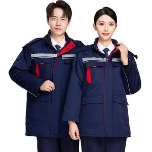 Ropa de Paideng, abrigos de algodón personalizados para trabajo de invierno, trajes de construcción, ingenierí<span class=keywords><strong>a</strong></span>, seguro laboral, ropa de trabajo personalizada - Product Image 5