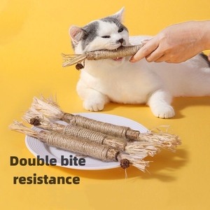 Bâtonnets de Soin Dentaire 100% Naturels pour <span class=keywords><strong>Chat</strong></span> en Rotin et Herbe à <span class=keywords><strong>Chat</strong></span> Argentée, Bâtonnets de Nettoyage des Dents à la <span class=keywords><strong>Menthe</strong></span> pour Chatons, Jouets à Mâcher pour <span class=keywords><strong>Chat</strong></span> - Product Image 5