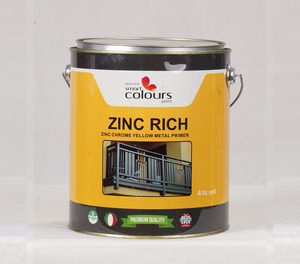 สีรองพื้นโลหะสีเหลืองผสมสังกะสีคุณภาพสูง สำหรับเหล็กและเหล็กกล้า ให้การยึดเกาะที่แข็งแรงและพื้นผิวเรียบเนียน - Product Image 2
