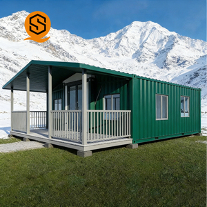 Casa Container Espandibile Personalizzabile da 20 Piedi con Terrazza sul Tetto e Porta in Alluminio a Taglio Termico per Negozi, Appartamenti e Ville - Product Image 5