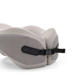 Oreiller de voyage ergonomique en mousse à mémoire de forme en U, personnalisé avec logo d'entreprise, respirant et doux, pour un soutien optimal du cou - Product Image 2