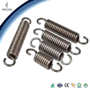Extension <b>Spring</b> Tension Pull Helical Coil Stainless Steel 304 Zinc Plated Double Hook Industrial Mechanical Hardware - Product Image 1