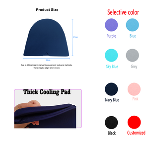 Gorro de gel frío para aliviar el dolor de cabeza, terapia de enfriamiento reutilizable, alivio para el dolor de cabeza, la fiebre y los ojos secos, cobertura de 360 grados - Product Image 2