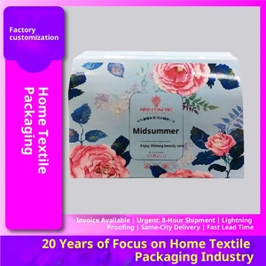 Premium Home Textiles <b>Bedding</b> Sofas Towels Custom Printed Packaging <b>Boxes</b> - Product Image 2